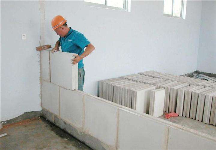 grc轻质隔墙板安装施工方案